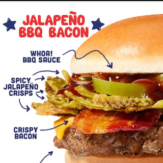 Jalapeño BBQ Bacon Burger