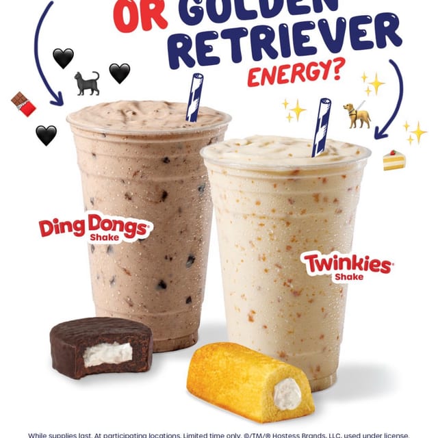 Hostess Shakes.