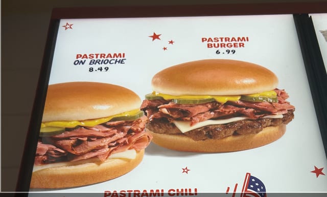 Pastrami Burger.