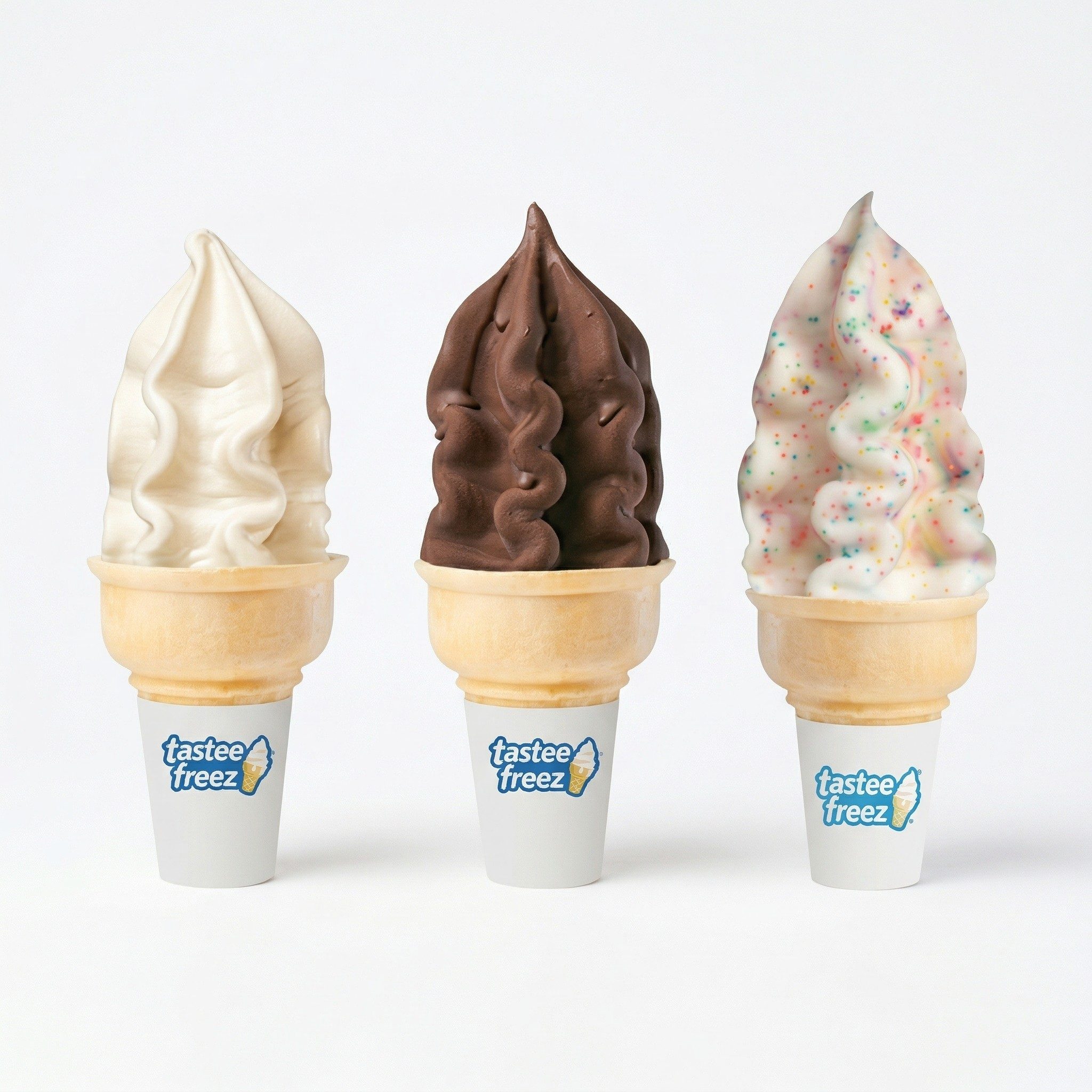 Soft Serve Cones.