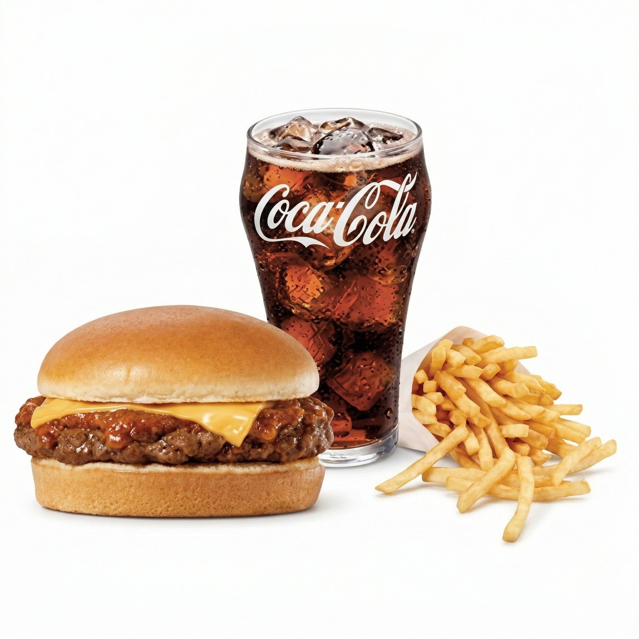 #9 Combo-One Chili Cheeseburger, Small Fries, Small Soda..