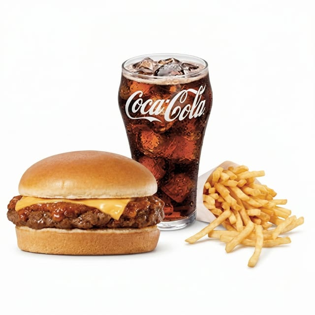 #9 Combo-One Chili Cheeseburger, Small Fries, Small Soda..
