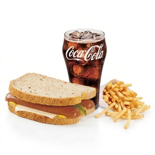 #11 Combo-Polish Sandwich, Small Fries, Small Soda.