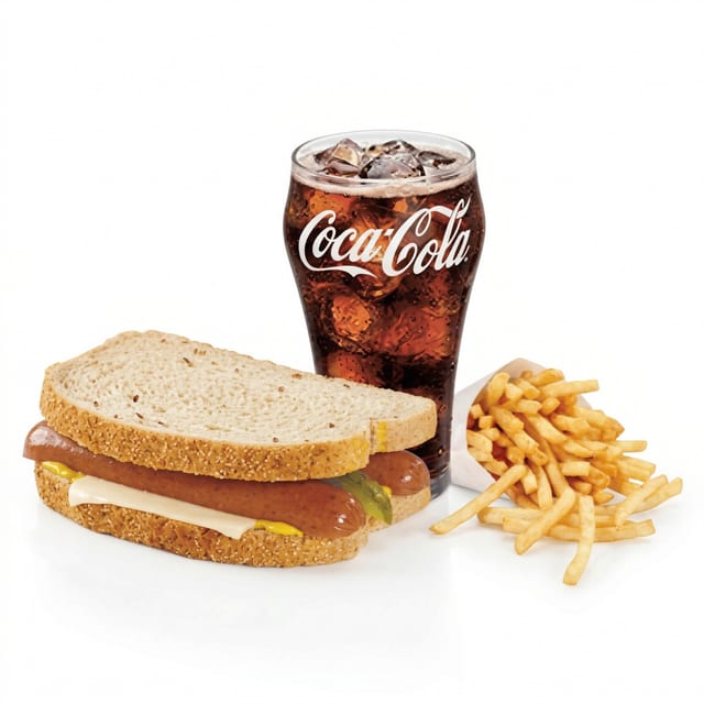 #11 Combo-Polish Sandwich, Small Fries, Small Soda..